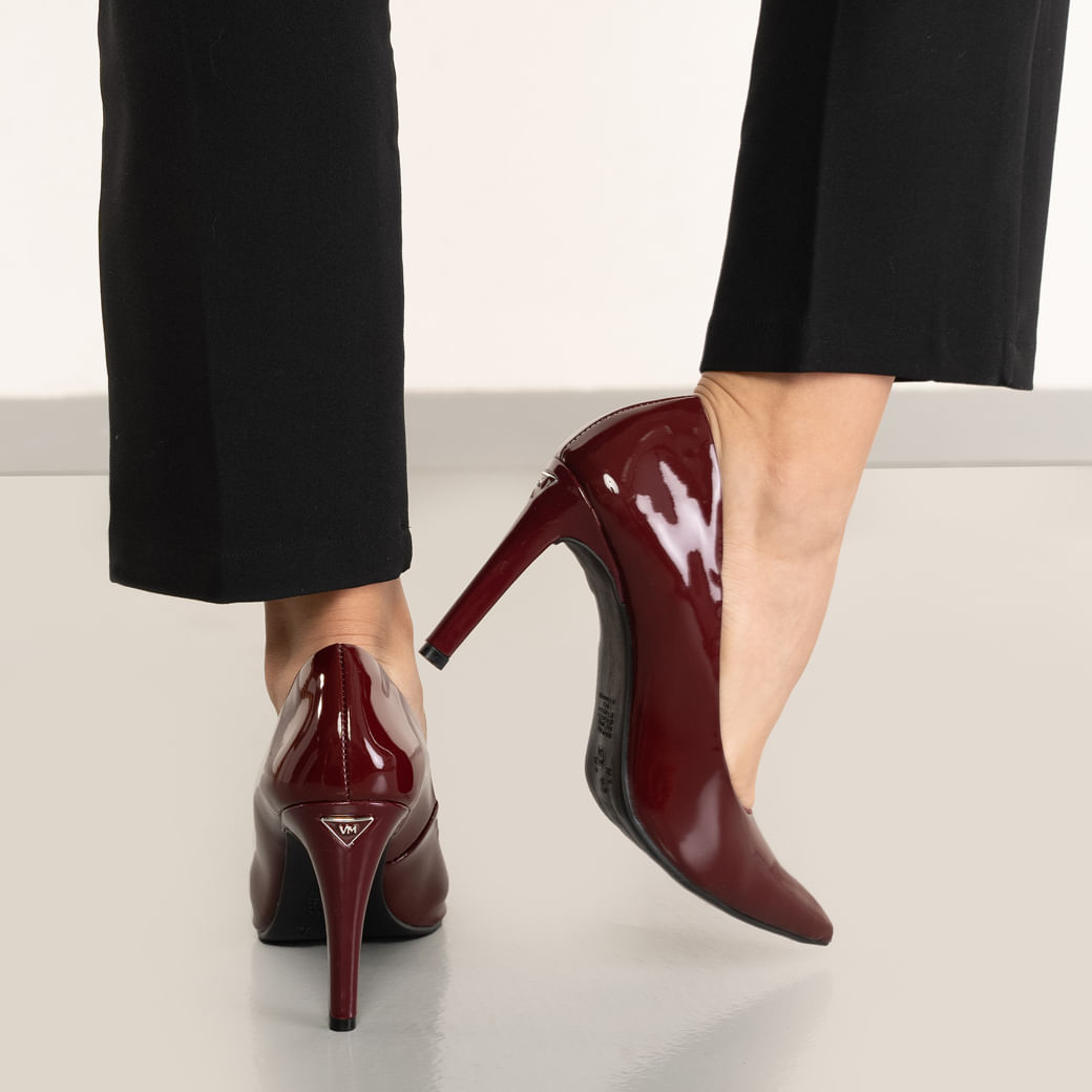 Via Marte Sapato 24-045001-01 Cherry Verniz -6-
